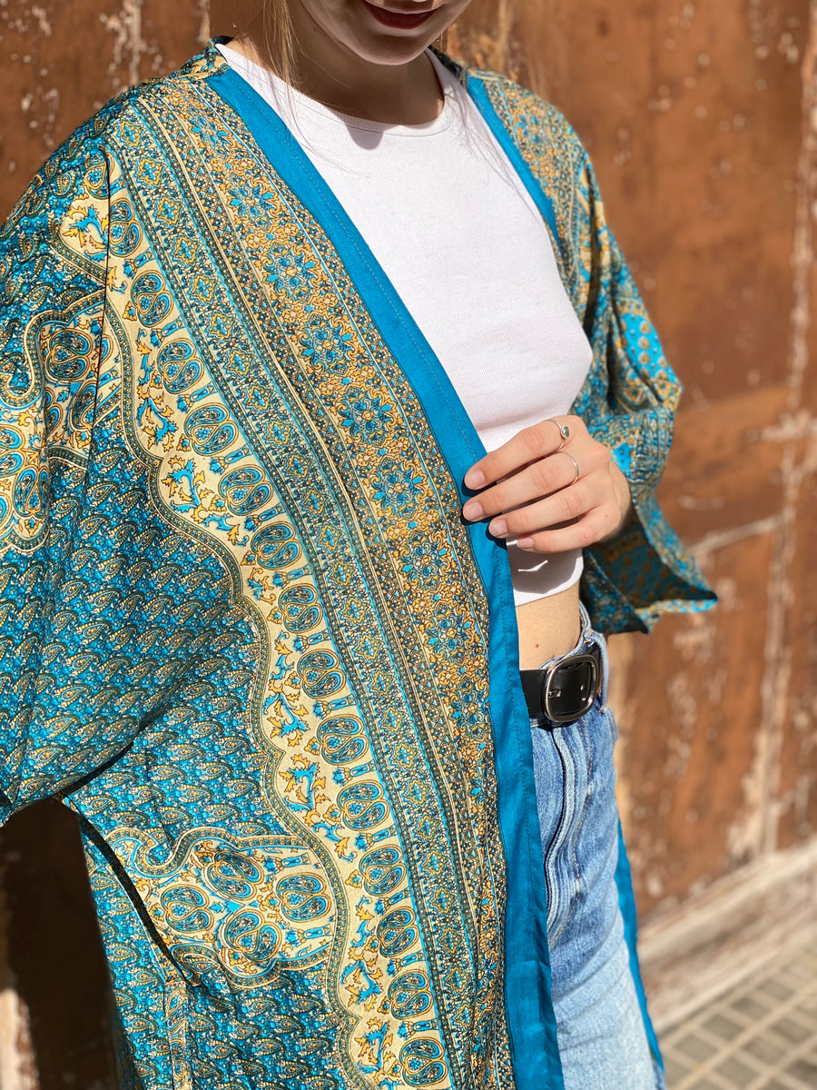 KARUNYAI Long Kimono
