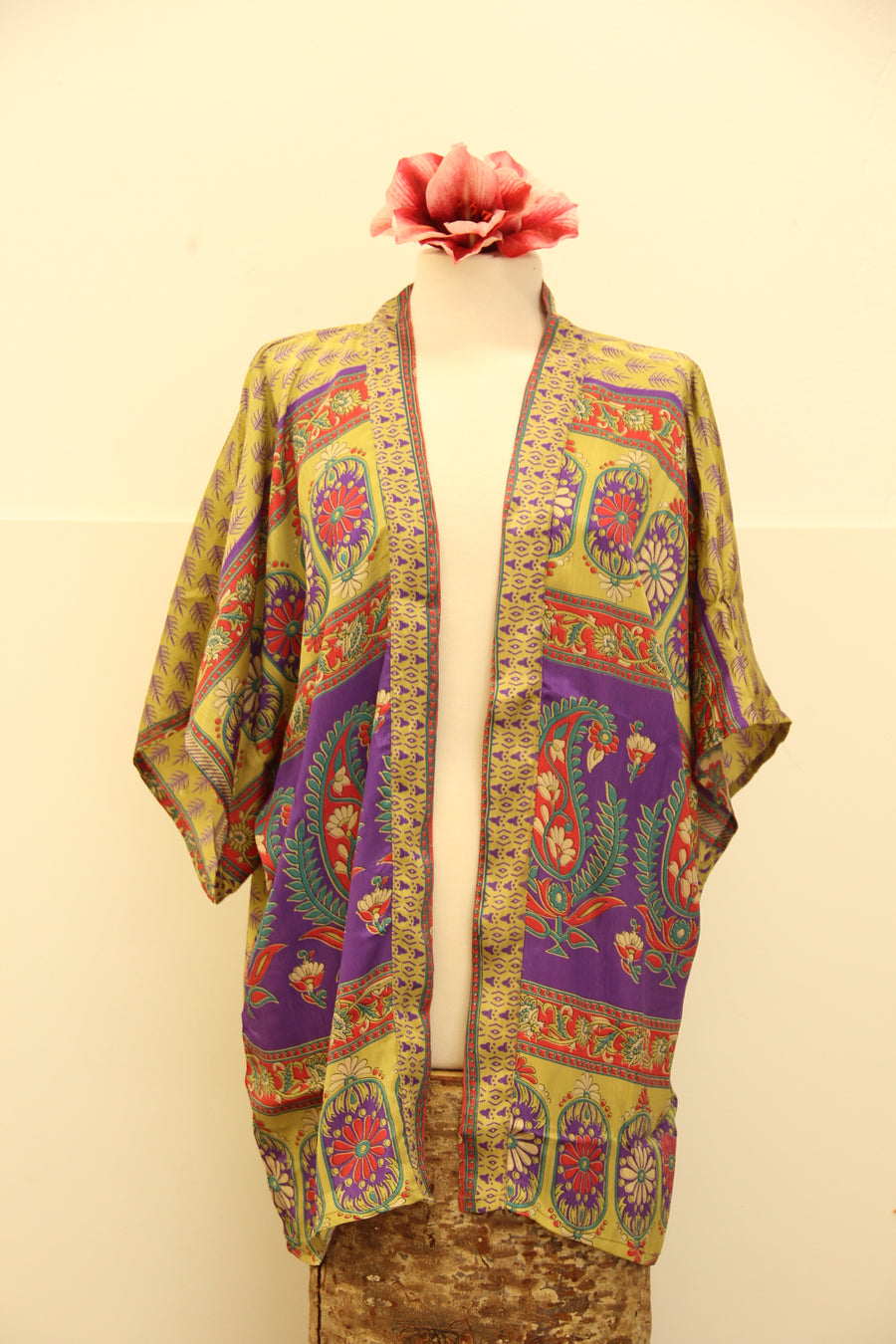 BRAHMANDAS Short Kimono