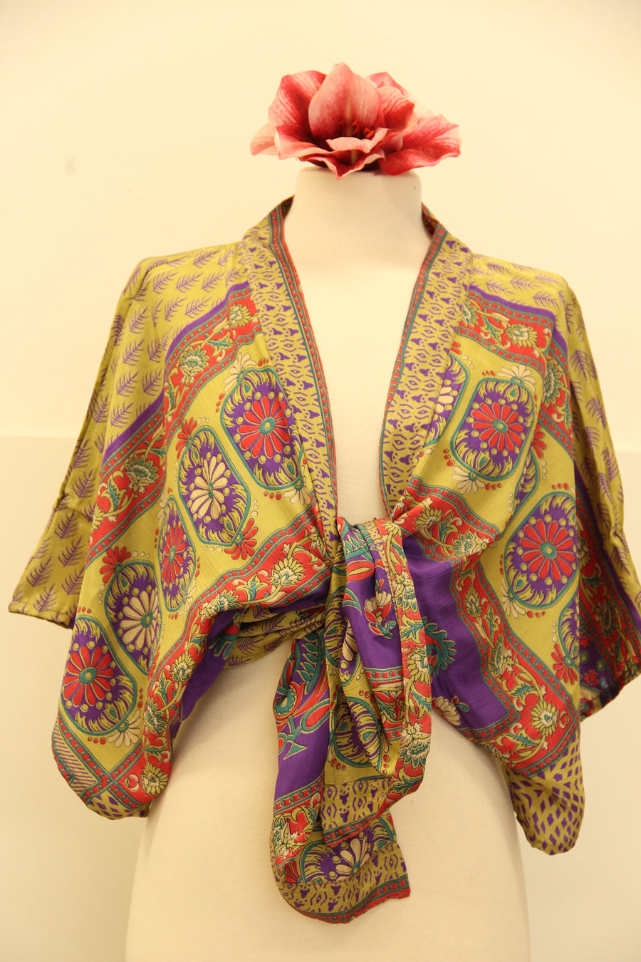 BRAHMANDAS Short Kimono