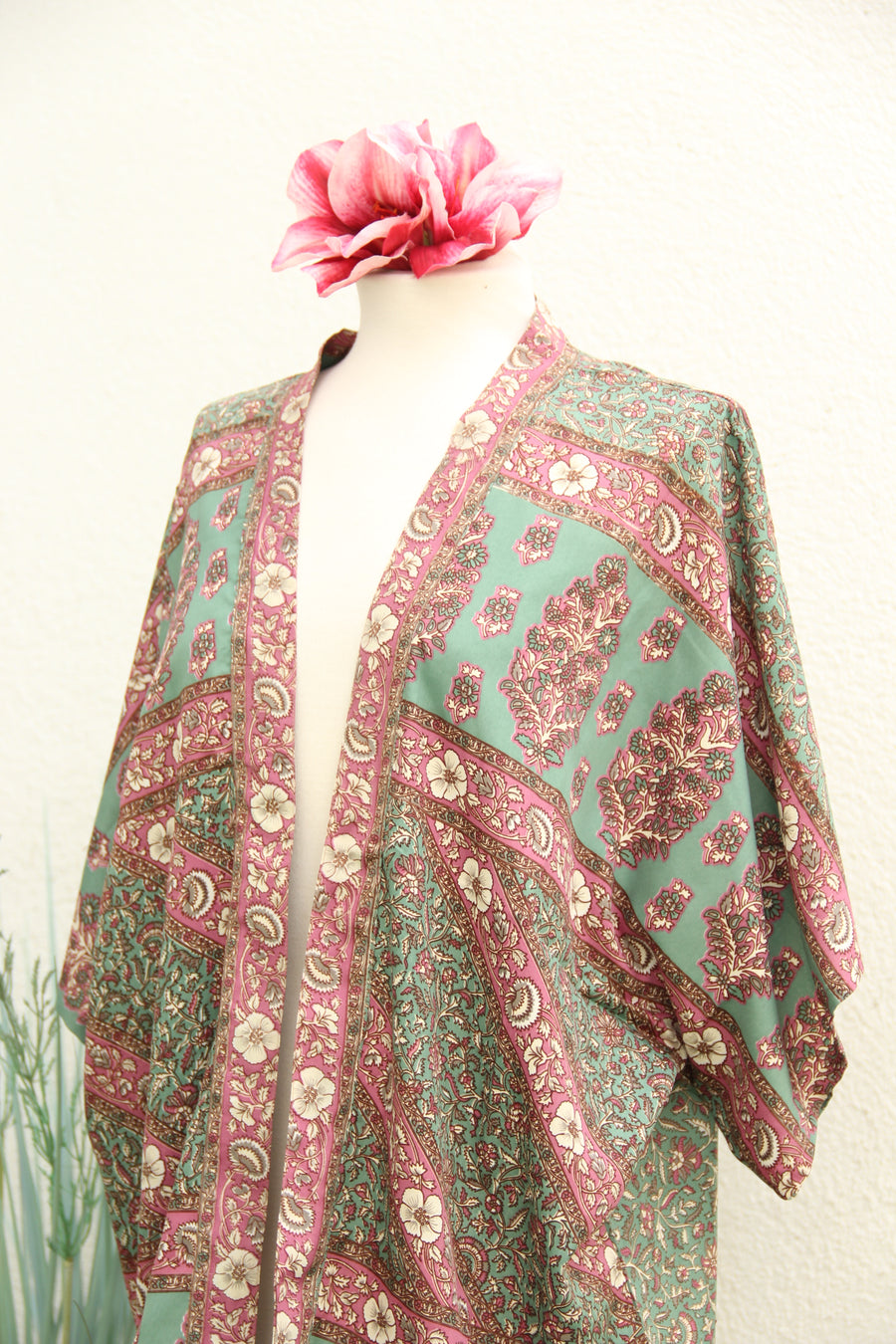 PURUSA Short Kimono