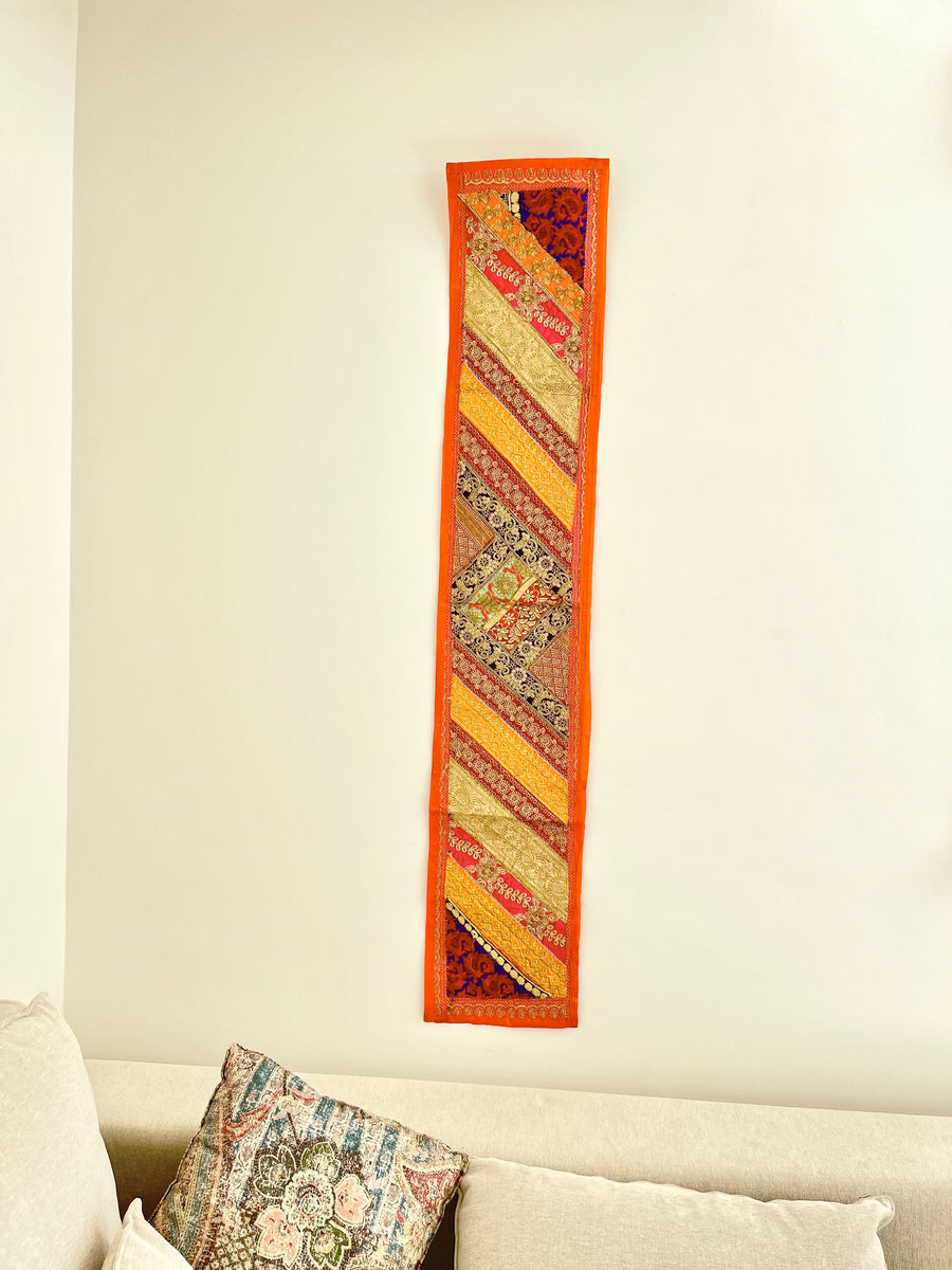 orange tapestry